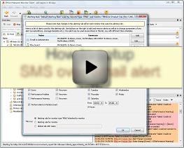 How to Setup SMS over Email Alert with IPHost Network Monitor - Demo Video