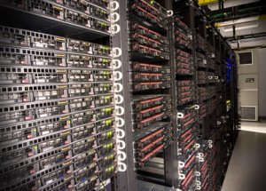 Inside a datacenter